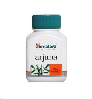 арджуна (аржуна) arjuna (terminalia arjuna) тонизирующее и укрепляющее сердечнососудистую систему 60 кап. himalaya india. 