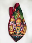 мешочек для четок с изображением джаганнатха. индия