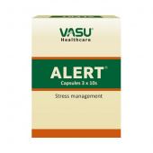 alert, vasu healthcare. алерт средство от стресса и тревоги. 30 капсул. индия