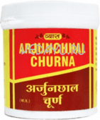 arjunchhal churna. арджуна в порошке. поддержка сердца, при стенокардии, аритмии, нервозности, утомлении, бессоннице. 100 г. vyas индия