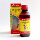 маханараяна масло mahanarayana tel (thailam). аюрведическое средство для лечения суставной боли, 50 мл. baidyanath индия