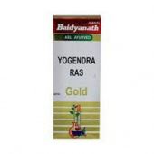 йогендра рас с золотом бадьянатх. yogendra ras with gold baidyanth. мощный омолаживающий эффект. 10 таб. индия