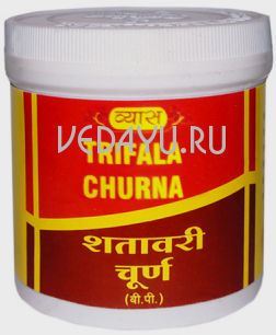 trifala churna vyas. трифала в порошке. гармонизация, балансировка и омоложение всего организма. 100 г. индия