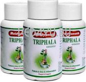 трифала гуггул triphala (trifala) guggulu для мягкого очищения организма, нормализации слизеобразования и омоложения тканей. baidyanath. 80 таб. индия