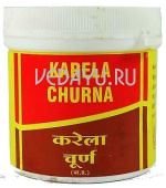 karela churna vyas. карела в порошке.  для снижения уровня сахара при диабете, противоопухолевая активность. 100 г. индия