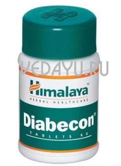 диабекон diabecon. противодиабетическое средство. 60 капсул 125 мг. himalaya india 