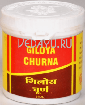 giloya (guduchi) churna. гилой (гудучи) в порошке. 100 г. vyas индия