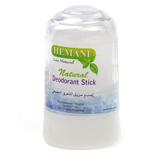 натуральный минеральный (кристальный) дезодорант. natural deodorant stick. 70 г. hemani