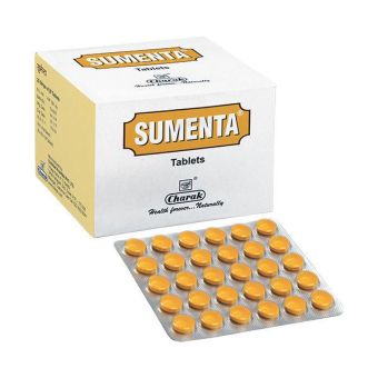 sumenta, charak. сумента, чарак. аюрведическое успокоительное средство, антидепрессант.30 таб. (1 блистер). индия