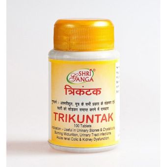 trikuntak shri ganga. трикунтак шри ганга. здоровье почек и мочеполовой системы. 100 таб. индия