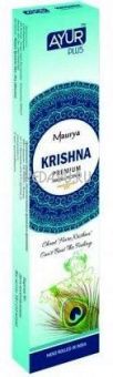благовония кришна  krishna premium masala incense. натуральные, ручная работа. 12 шт 18 г. индия