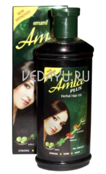 травяное масло для волос эмами амла плюс emami amla plus – herbal hair oil. 200 мл индия