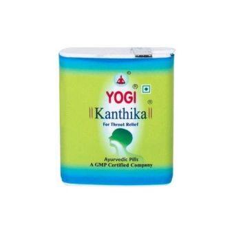 yogi kanthika, yogi ayurveda. йоги кантика в гранулах. для лечения ангины и боли в горле. 70 гр. индия
